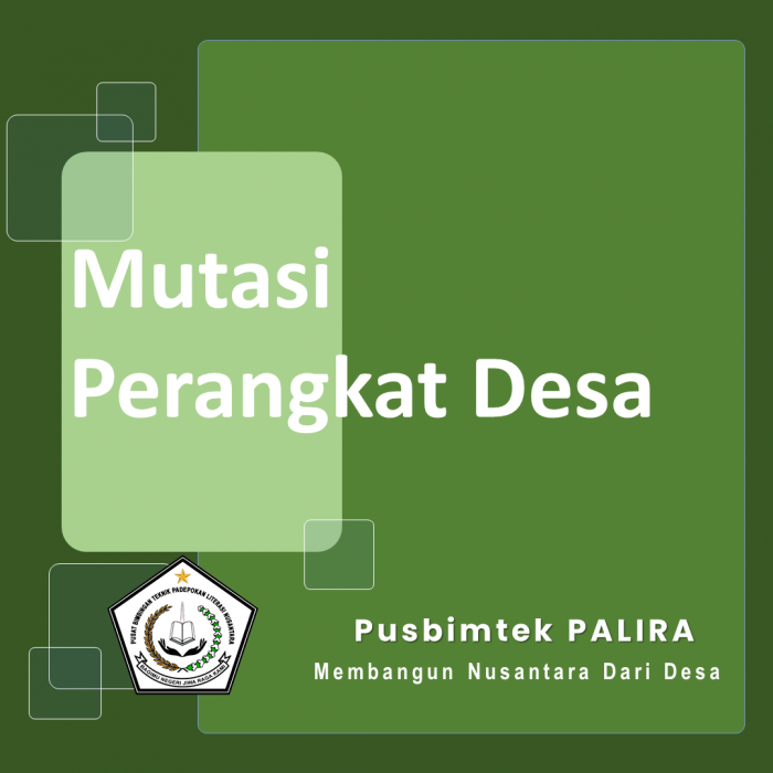 Mutasi Perangkat Desa