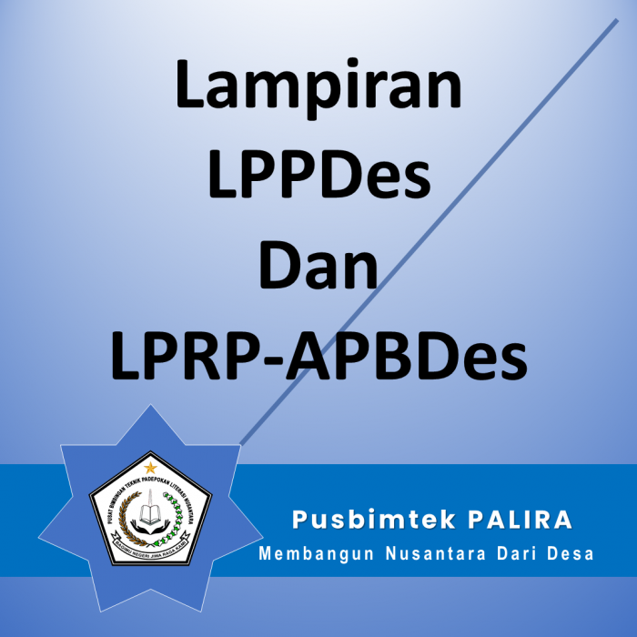 Lampiran LPPDes Dan LPRP-APBDes