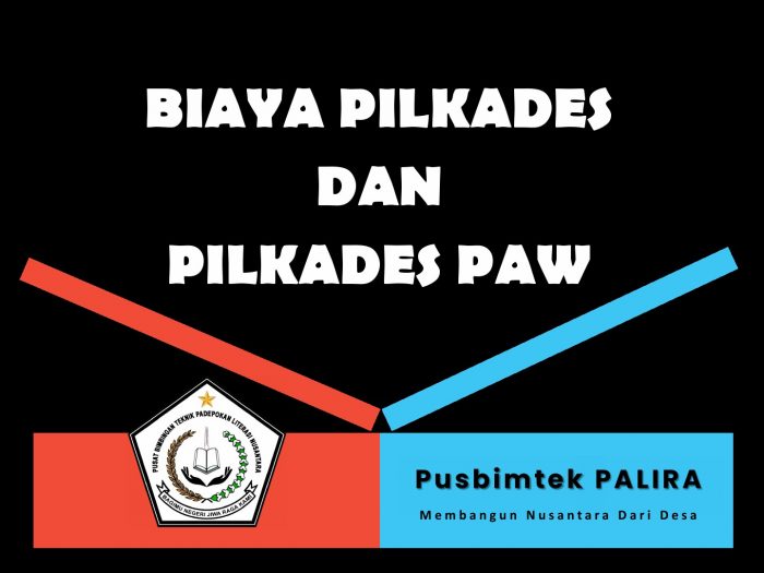 Biaya Pilkades Dan Pilkades PAW