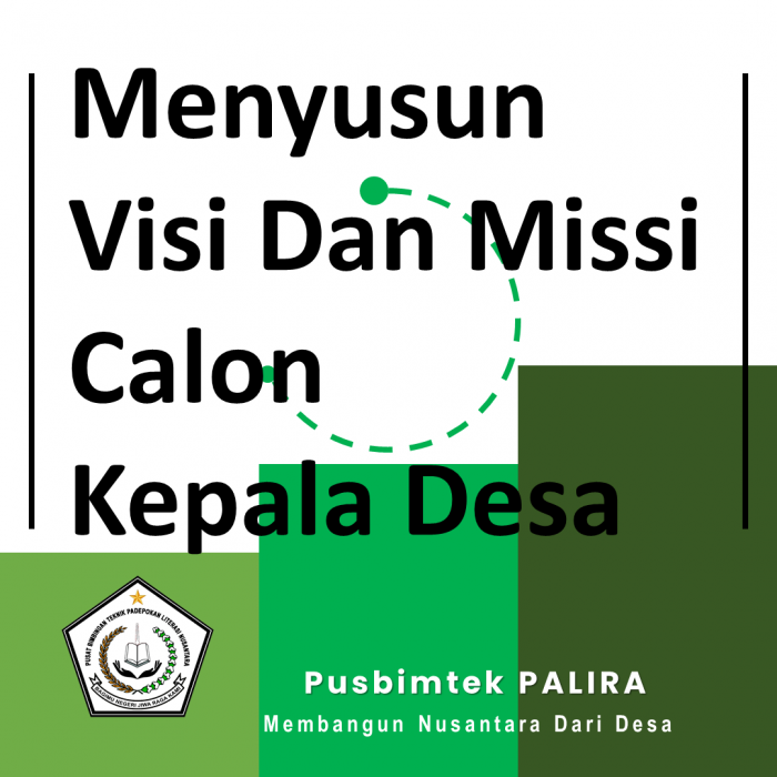 Menyusun Visi Dan Missi Calon Kepala Desa