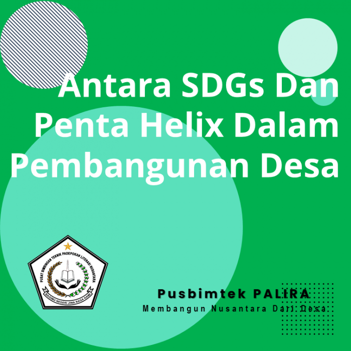 Antara SDGs Dan Penta Helix Dalam Pembangunan Desa