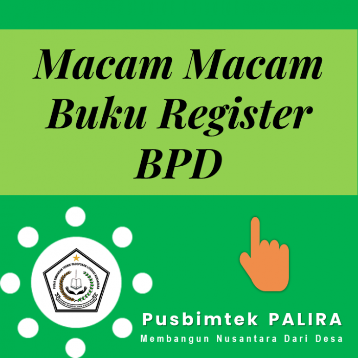 Macam Macam Buku Register BPD