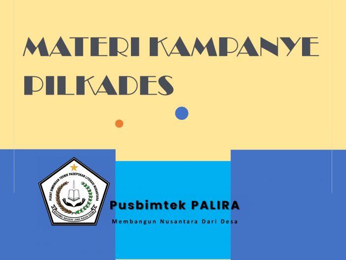 Materi Kampanye Pilkades