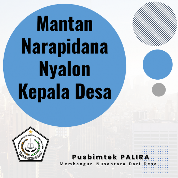 Mantan Narapidana Nyalon Kepala Desa