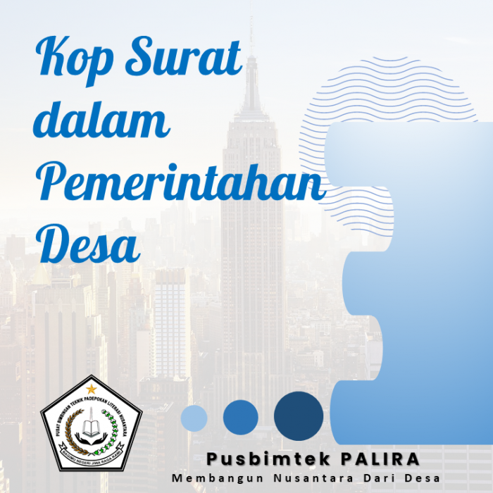 Kop Surat dalam Pemerintahan Desa