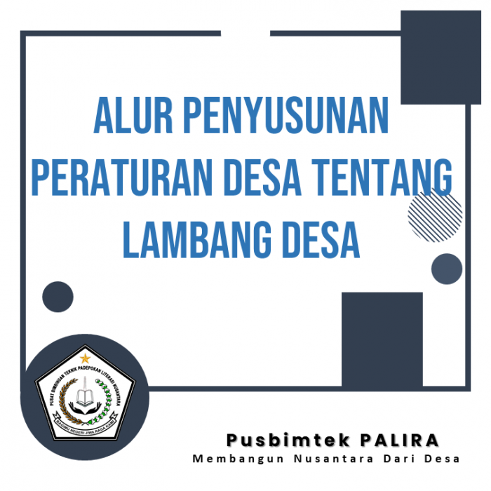 Alur Penyusunan Peraturan Desa Tentang Lambang Desa