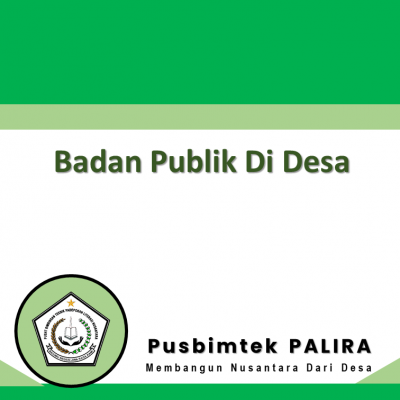 Badan Publik Di Desa