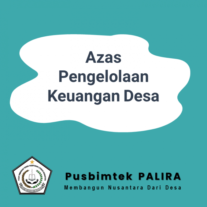 Azas Pengelolaan Keuangan Desa