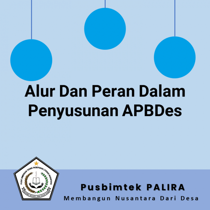 Alur Dan Peran Dalam Penyusunan APBDes