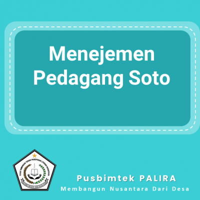 Menejemen Pedagang Soto