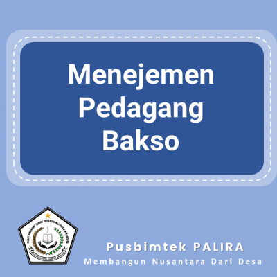 Menejemen Pedagang Bakso