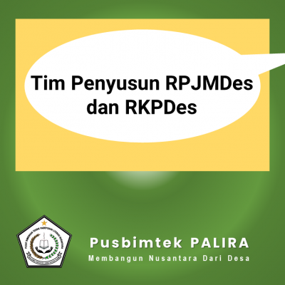 Tim Penyusun RPJMDes dan RKPDes