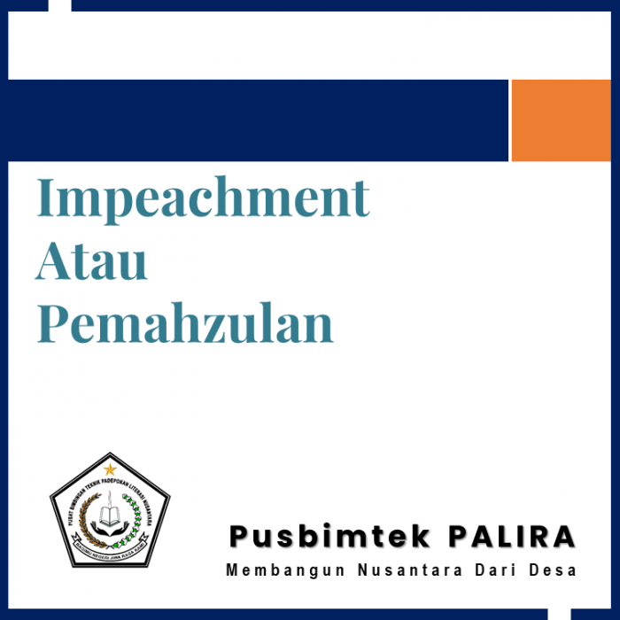 Impeachment Atau Pemahzulan