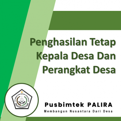 Penghasilan Tetap Kepala Desa Dan Perangkat Desa