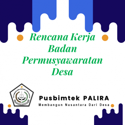 Rencana Kerja Badan Permusyawaratan Desa