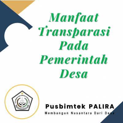 Manfaat Transparasi Pada Pemerintah Desa