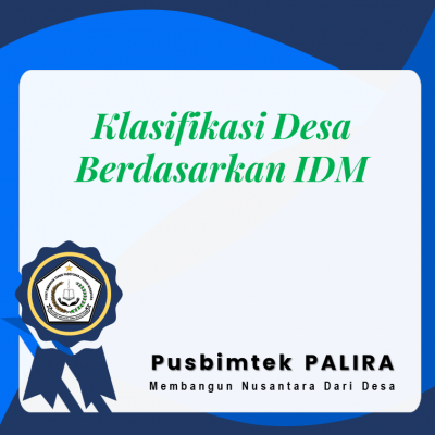 Klasifikasi Desa Berdasarkan IDM