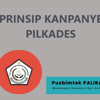 Prinsip Kampanye Pilkades