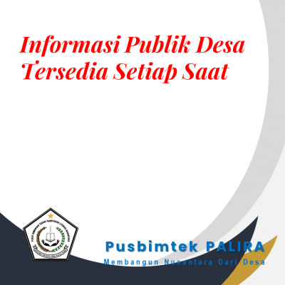 Informasi Publik Desa Tersedia Setiap Saat