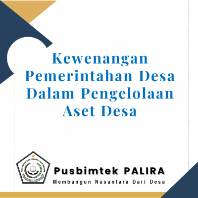 Kewenangan Pemerintahan Desa Dalam Pengelolaan Aset Desa