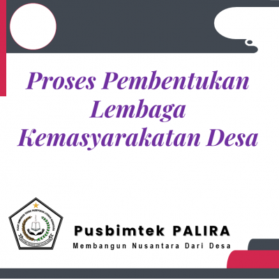 Proses Pembentukan Lembaga Kemasyarakatan Desa