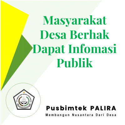 Masyarakat Desa Berhak Dapat Infomasi Publik