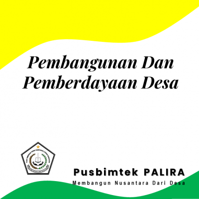 Pembangunan Dan Pemberdayaan Desa