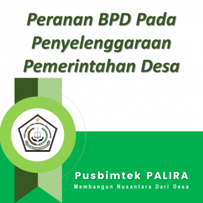 Peranan BPD Pada Penyelenggaraan Pemerintahan Desa