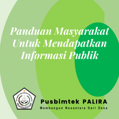 Panduan Masyarakat Untuk Mendapatkan Informasi Publik