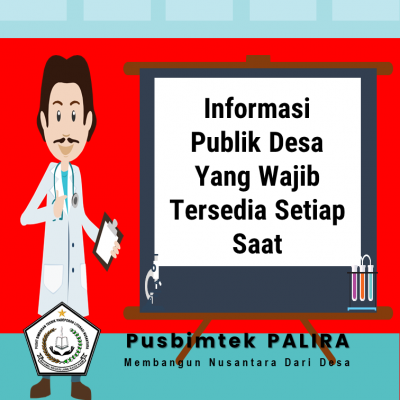 Informasi Publik Desa Yang Wajib Tersedia Setiap Saat » PALIRA