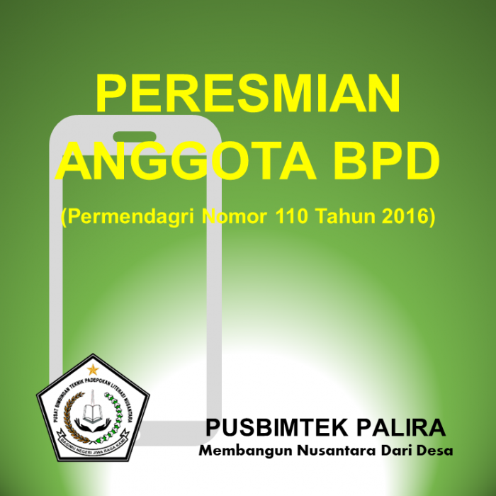 PERESMIAN ANGGOTA BPD