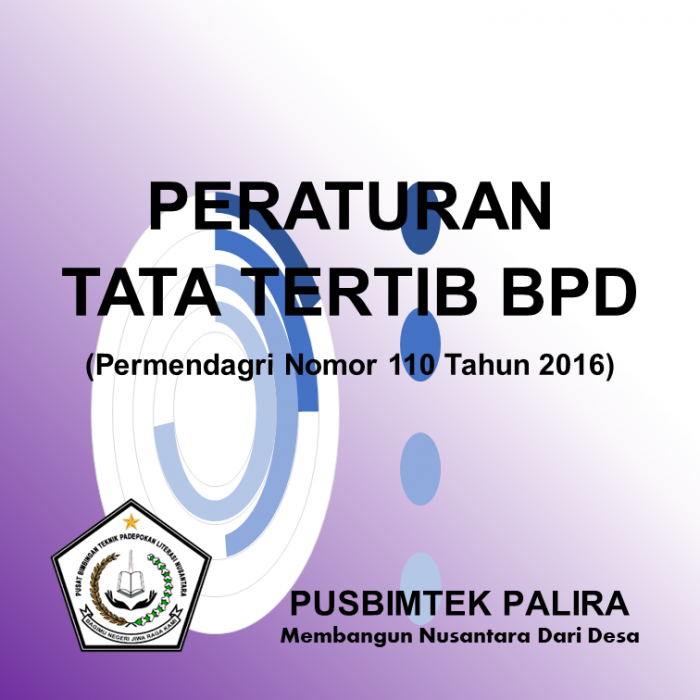PERATURAN TATA TERTIB BPD