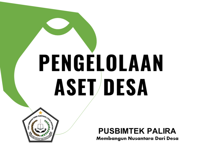 PENGELOLAAN ASET DESA