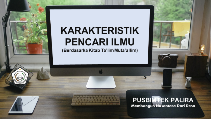 KARAKTERISTIK PENCARI ILMU