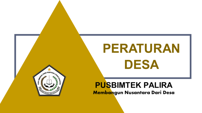 PERATURAN DESA