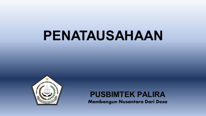 PENATAUSAHAAN