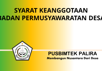 HAK ANGGOTA BADAN PERMUSYAWARATAN DESA