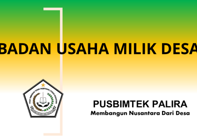 BADAN USAHA MILIK DESA
