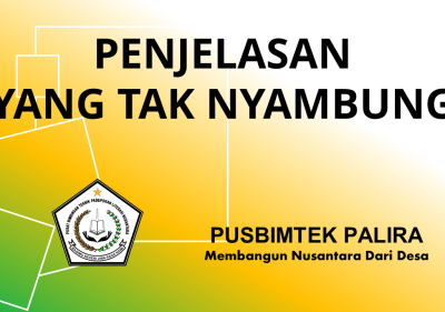 PENJELASAN YANG TAK NYAMBUNG