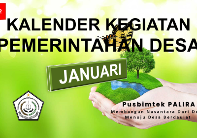 KALENDER KEGIATAN PEMERINTAH DESA BULAN JANUARI