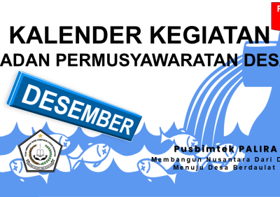 KALENDER KEGIATAN BADAN PERMUSYAWARATAN DESA BULAN DESEMBER