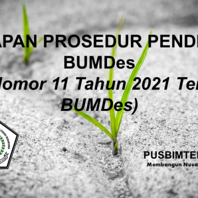 TAHAPAN PROSEDUR PENDIRIAN BUMDes